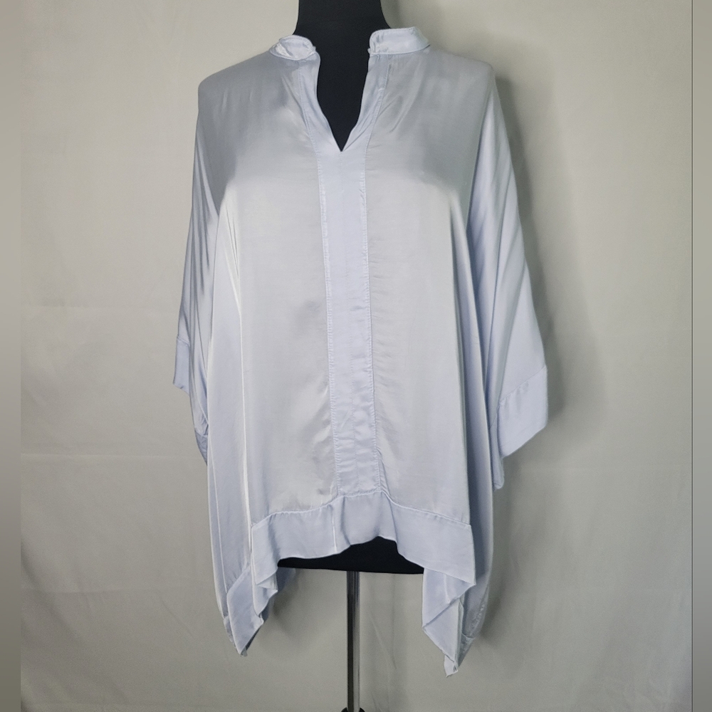 Sofia Made In Italy. Jane Top Features One Size (2 To 10) Silky Italian Satin